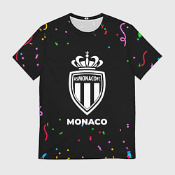 Футболка мужская Monaco конфети, цвет: 3D-принт