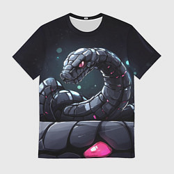 Футболка мужская Cyber snake, цвет: 3D-принт