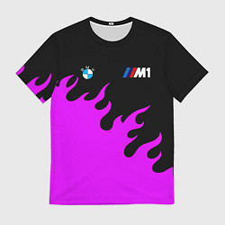 Мужская футболка BMW flame