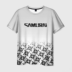 Футболка мужская Samurai logo japan, цвет: 3D-принт