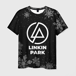 Футболка мужская Снежный Linkin Park, цвет: 3D-принт