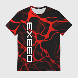 Мужская футболка Exeed - red liquid