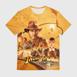 Футболка мужская Персонажи Indiana Jones and the great circle, цвет: 3D-принт