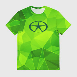 Футболка мужская JAC green poly, цвет: 3D-принт