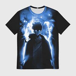 Футболка мужская Поднятие уровня в одиночку - магистр теней, цвет: 3D-принт