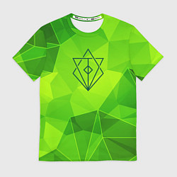 Футболка мужская In Flames green poly, цвет: 3D-принт