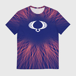 Футболка мужская SsangYong red energy, цвет: 3D-принт