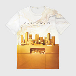 Футболка мужская Civilization VII, цвет: 3D-принт