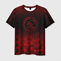 Футболка мужская Ajax red poly, цвет: 3D-принт
