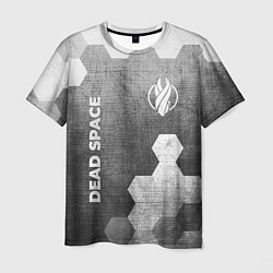 Футболка мужская Dead Space - grey gradient вертикально, цвет: 3D-принт