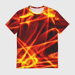 Футболка мужская Огненный трек, цвет: 3D-принт