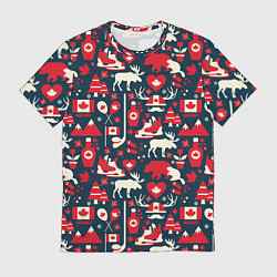 Мужская футболка Канада