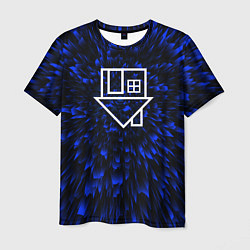 Футболка мужская The Neighbourhood blue energy, цвет: 3D-принт