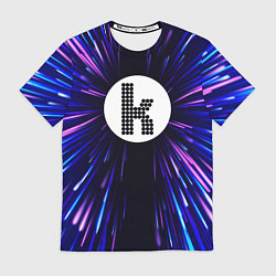 Футболка мужская The Killers neon energy, цвет: 3D-принт