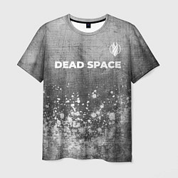 Футболка мужская Dead Space - grey gradient посередине, цвет: 3D-принт