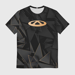 Футболка мужская Chery golden poly, цвет: 3D-принт