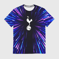 Футболка мужская Tottenham neon energy, цвет: 3D-принт