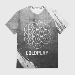 Футболка мужская Coldplay - grey gradient, цвет: 3D-принт