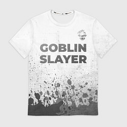 Футболка мужская Goblin Slayer - white gradient посередине, цвет: 3D-принт