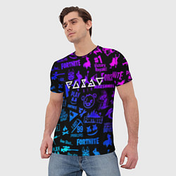 Футболка мужская Ведьмак логотипы игр, цвет: 3D-принт — фото 2
