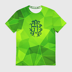 Футболка мужская Nickelback green poly, цвет: 3D-принт