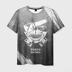 Футболка мужская Tokyo Ghoul - grey gradient, цвет: 3D-принт