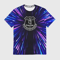 Футболка мужская Everton neon energy, цвет: 3D-принт
