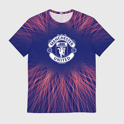 Футболка мужская Manchester United red energy, цвет: 3D-принт