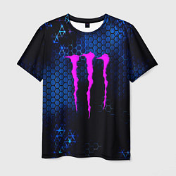 Футболка мужская Monster energy броня, цвет: 3D-принт