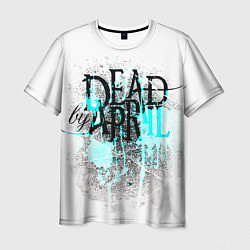 Футболка мужская Dead by april краски, цвет: 3D-принт