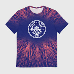 Футболка мужская Manchester City red energy, цвет: 3D-принт