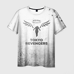 Футболка мужская Tokyo Revengers - white gradient, цвет: 3D-принт