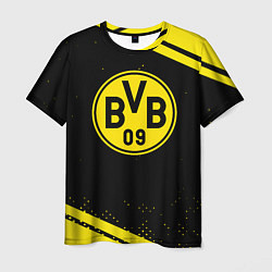 Футболка мужская Borussia полосы, цвет: 3D-принт