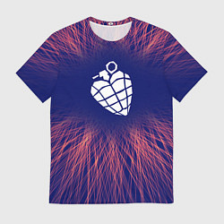 Футболка мужская Green Day red energy, цвет: 3D-принт