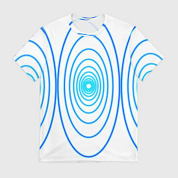 Мужская футболка Овалы с свечением