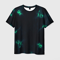 Футболка мужская The color is turquoise, цвет: 3D-принт