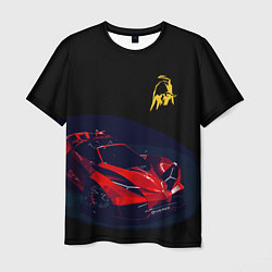 Футболка мужская Lamborghini Diverso - motorsport, цвет: 3D-принт