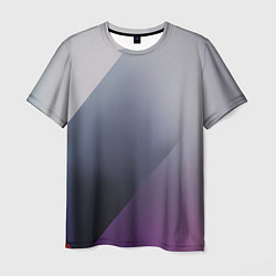 Футболка мужская Color grey with stripes, цвет: 3D-принт