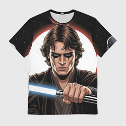 Футболка мужская Энакин скайуокер звездные войны, цвет: 3D-принт