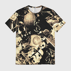 Мужская футболка Дарт Вейдер Йода Чубакка и другие из Star Wars