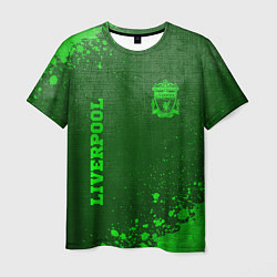 Футболка мужская Liverpool - green gradient вертикально, цвет: 3D-принт