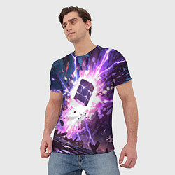 Футболка мужская Магический куб, цвет: 3D-принт — фото 2