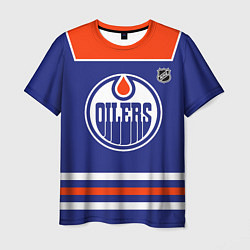 Футболка мужская Edmonton Oilers - NHL team, цвет: 3D-принт