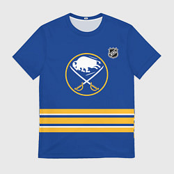 Футболка мужская Баффало Сейбрз хоккей, цвет: 3D-принт