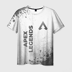 Футболка мужская Apex Legends - white gradient вертикально, цвет: 3D-принт