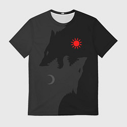 Мужская футболка Хати и Сколь