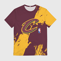 Футболка мужская Cleveland Cavaliers NBA team, цвет: 3D-принт