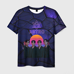 Футболка мужская Astro retro style, цвет: 3D-принт