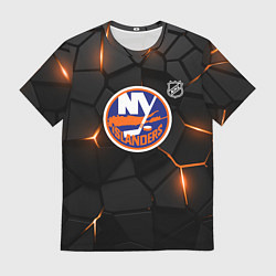 Мужская футболка Нью Йорк Айлендерс - НХЛ хоккей