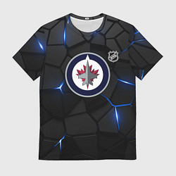 Мужская футболка Виннипег Джетс - НХЛ хоккей